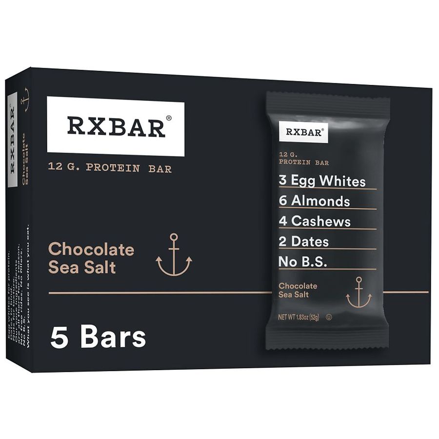 Perfect Bar Protein Bar, Dark Chocolate Chip Peanut Butter with Sea Salt - 8 pack, 2.3 oz bars