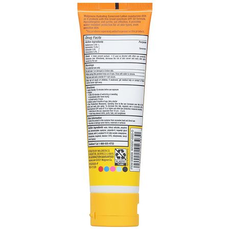 Walgreens Hydrating Sunscreen Lotion SPF 50
