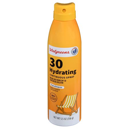 Walgreens SPF 30 Hydrating Sunscreen Continuous Spray