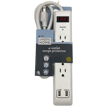 Complete Home Power Strip With USB Charging Port