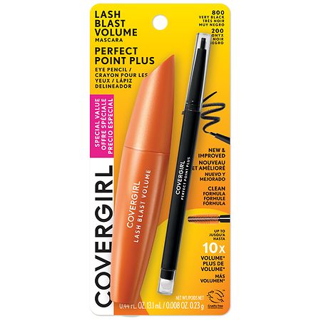 Lash Blast Volume Mascara & Perfect Point Plus Eye Pencil Very Black /  Black Onyx