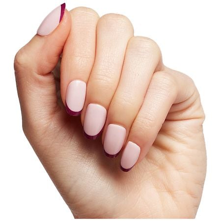 Olive & June The Instant Mani Press-On Nails Plum Tonal French, Plum Tonal  French