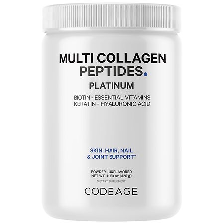 Codeage Multi Collagen Protein Powder Platinum Unflavored