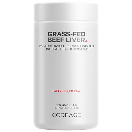 Codeage Beef Liver Glandular Supplement