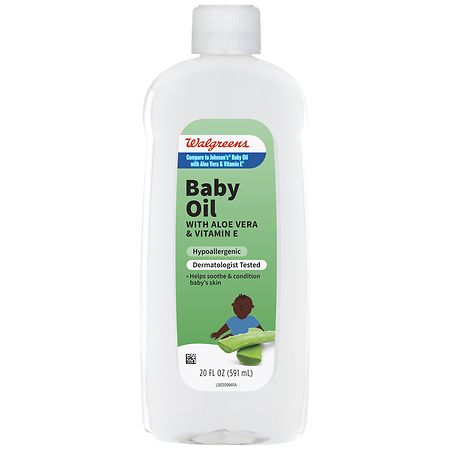 Walgreens Aloe Baby Oil