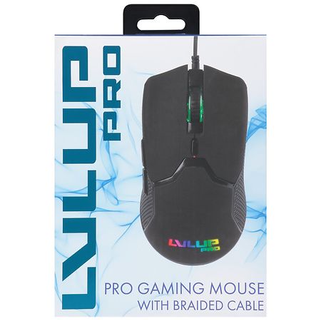 Level UP Pro Gaming Mouse with Braided Cable