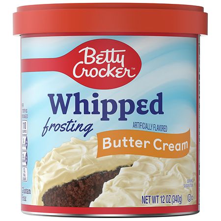 Betty Crocker Whipped Frosting Butter Cream