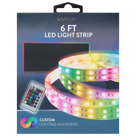 Vivitar LED Strip Light 6 ft.