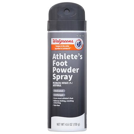 Walgreens Athlete's Foot Powder Spray, Miconazole Nitrate