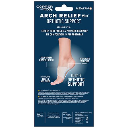 Copper Fit Arch Relief Plus Orthotic Support