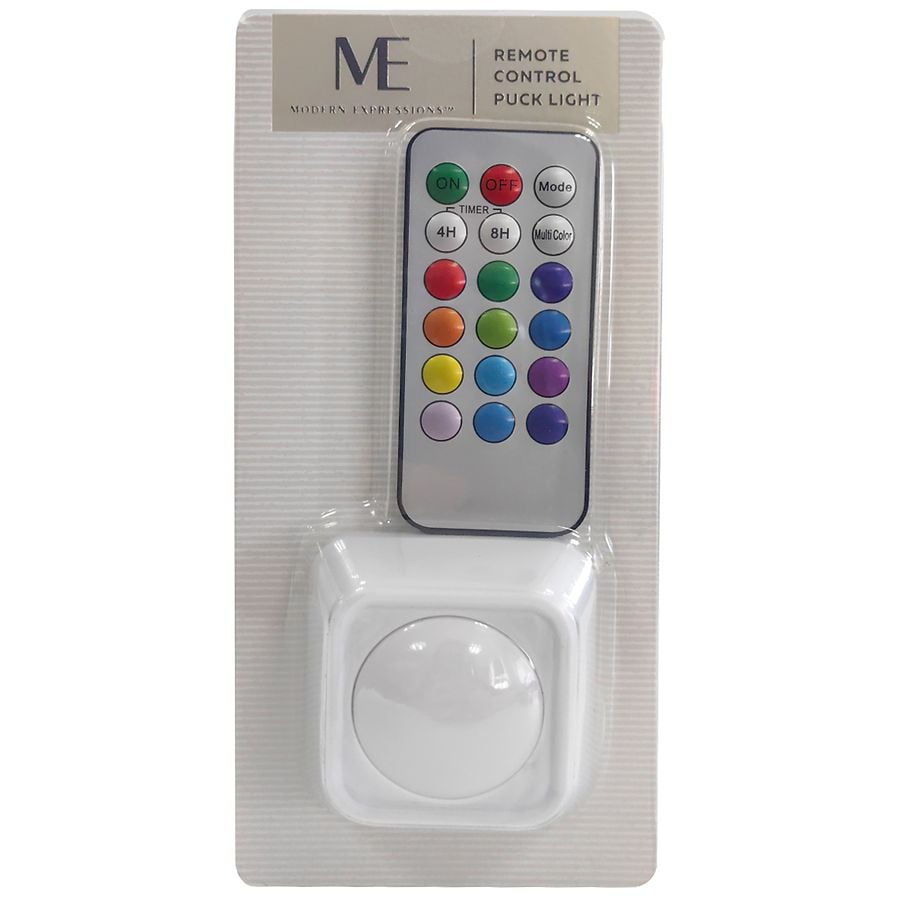 Modern Expressions Remote Control Puck Light