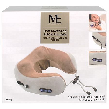 Modern Expressions USB Neck Massage Pillow