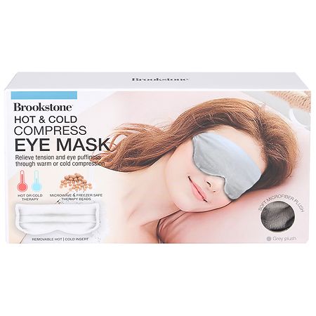 Brookstone Hot Cold Compress Eye Mask Walgreens