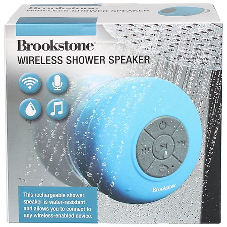 Brookstone best sale waterproof speaker