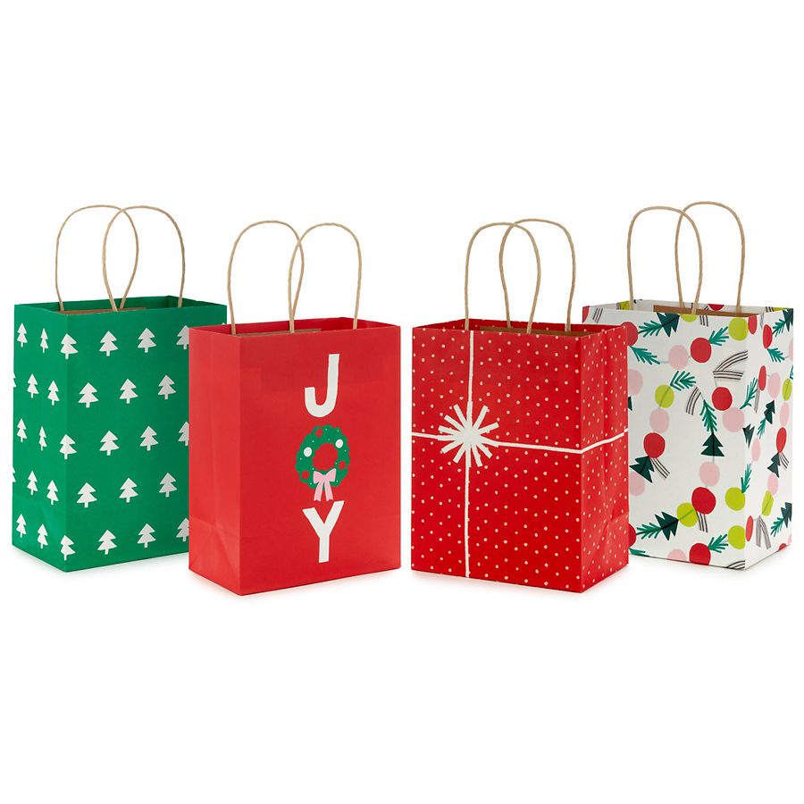 6 Pack Jumbo Christmas Gift Wrapping Bags for Oversized Holiday