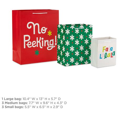Christmas Packaging Bags, Gift Bags with Ziplock Seal, PLEASE READ DES –  Beadable Bliss
