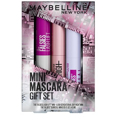 Maybelline Mini Surreal, Sky High, And Falsies Lash Mascara Lift Mascara Kit