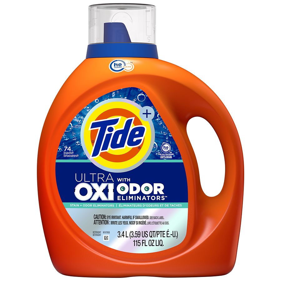 Tide Ultra OXI with Odor Eliminators Liquid Laundry Detergent