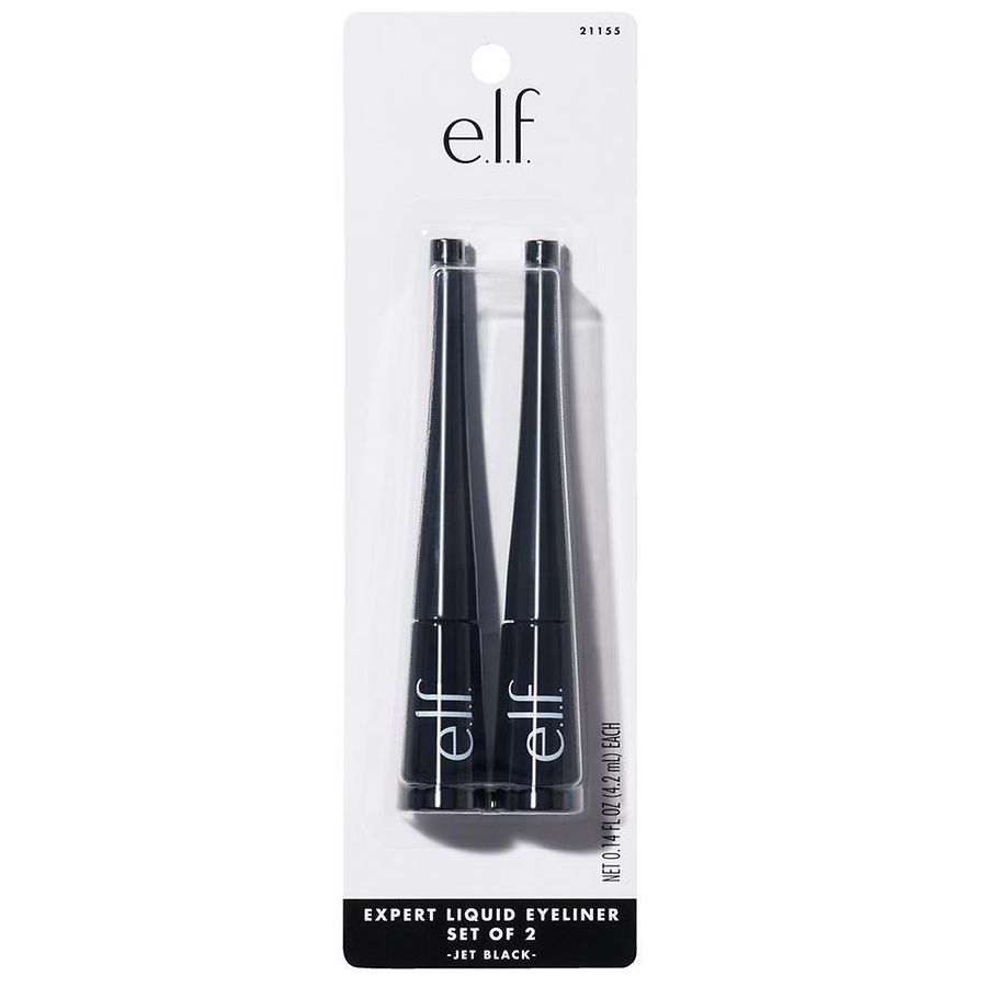 e.l.f. Expert Liquid Liner Set of 2, Jet Black