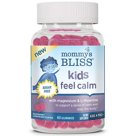 Mommy's Bliss Kids Feel Calm Gummies with Magnesium & L-Theanine