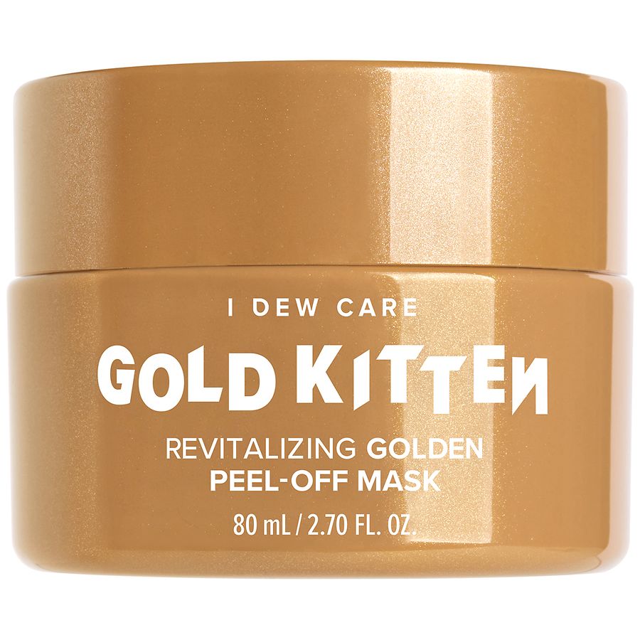 I Dew Care Gold Kitten Peel-Off Mask 12 Inch