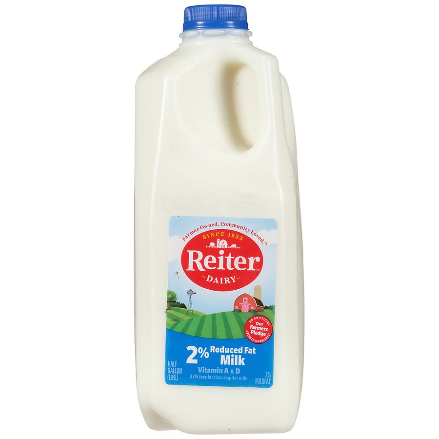 Reiter Dairy 2 Reduced Fat Milk Walgreens