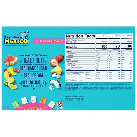 Helados Mexico Ice Cream Minis Variety Pack
