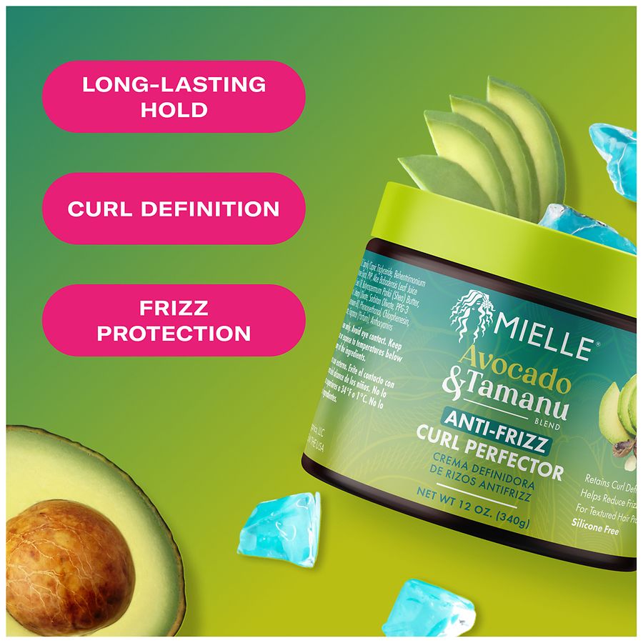 Mielle Anti-Frizz Curl Perfector Avocado & Tamanu | Walgreens