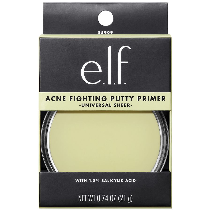 e.l.f. Acne Fighting Putty Primer 1.8 Salicylic Acid Walgreens