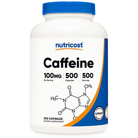 Caffeine supplement pills