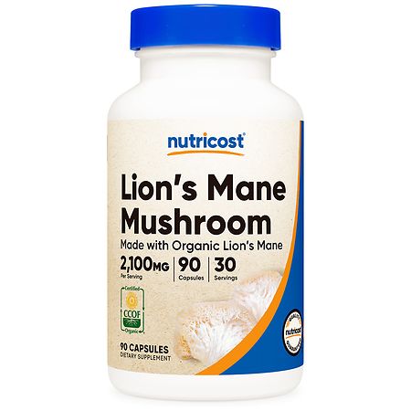 Nutricost Lion's Mane (MWO) 1650 mg