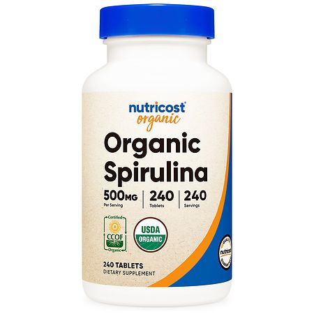 Nutricost Spirulina (Organic) 500 mg