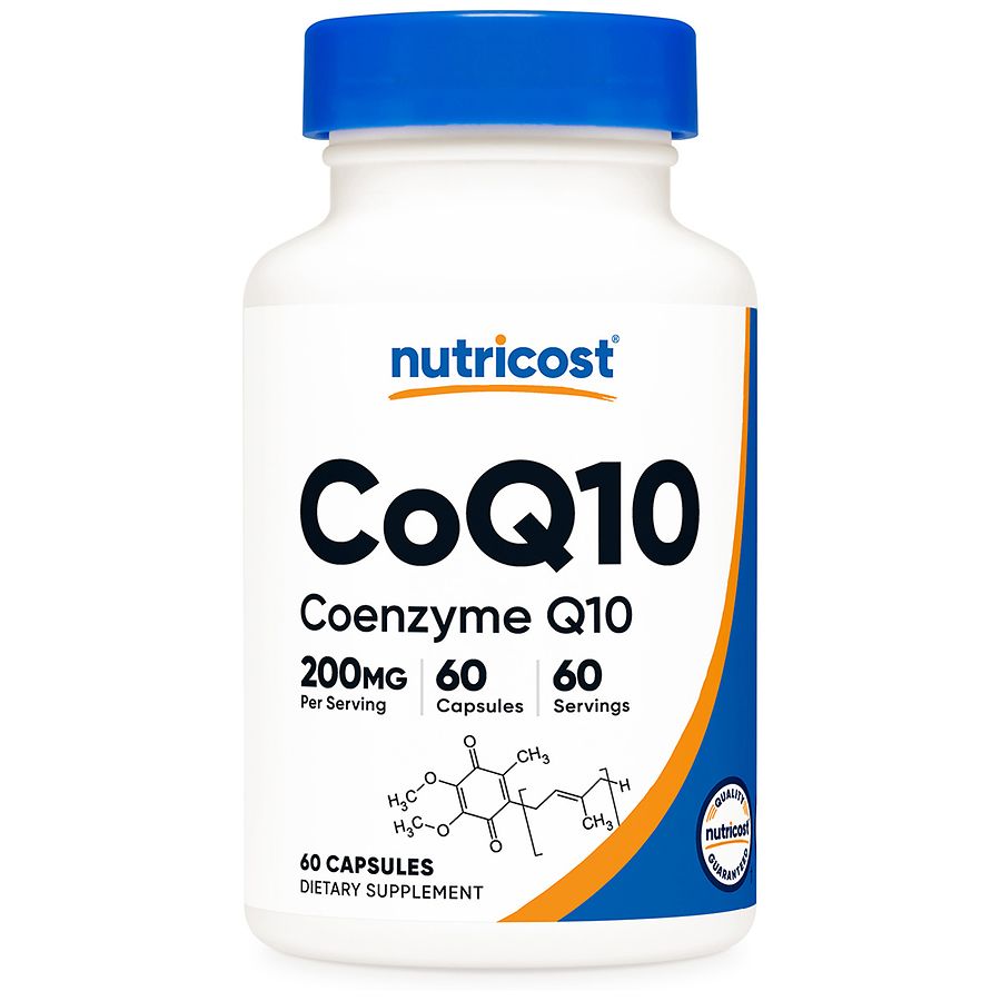 Nutricost CoQ10 200 mg Capsules Walgreens