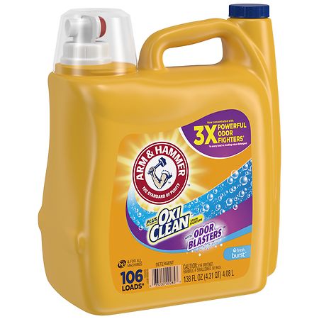 Arm & Hammer Plus OxiClean with Odor Blasters Liquid Laundry