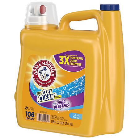 Arm & Hammer Odor Blasters タイド洗剤 ARM & HAMMER Plus OxiClean Odor Blasters Fresh Burst Liquid