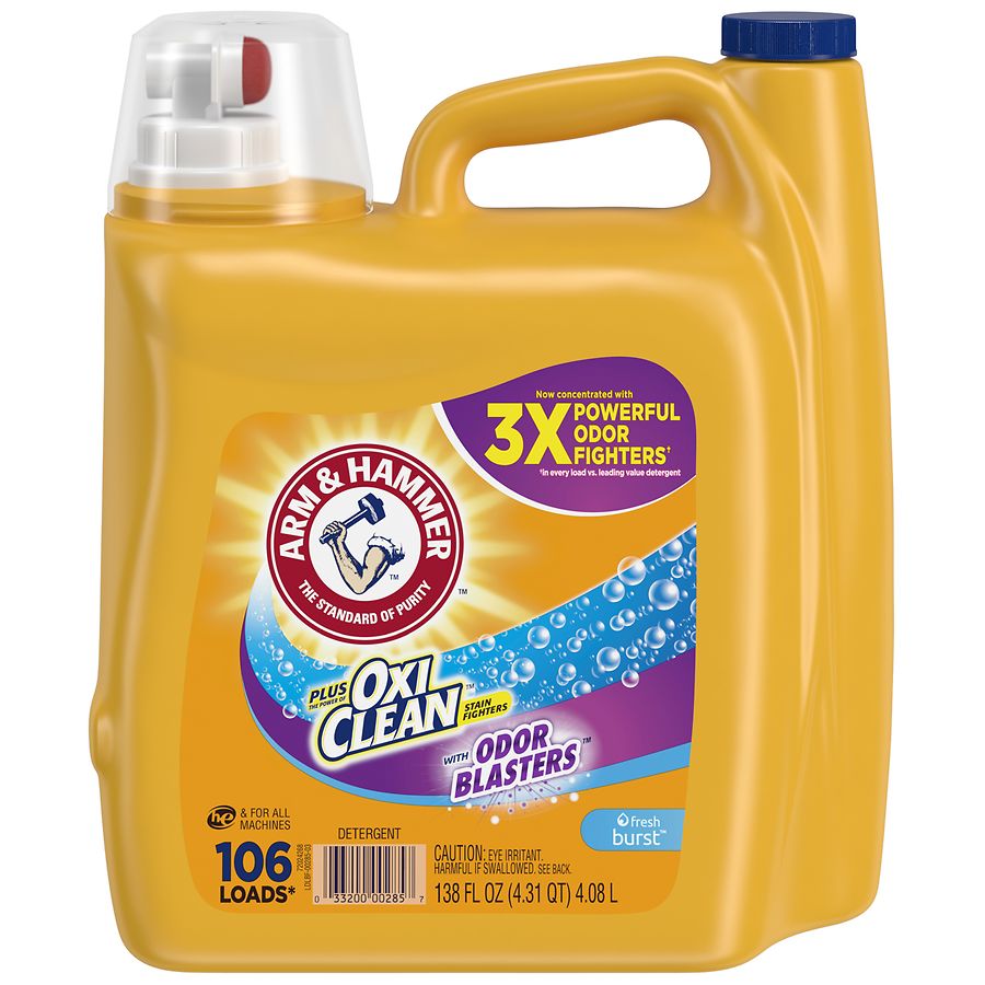 Arm & Hammer Plus OxiClean with Odor Blasters Liquid Laundry Detergent