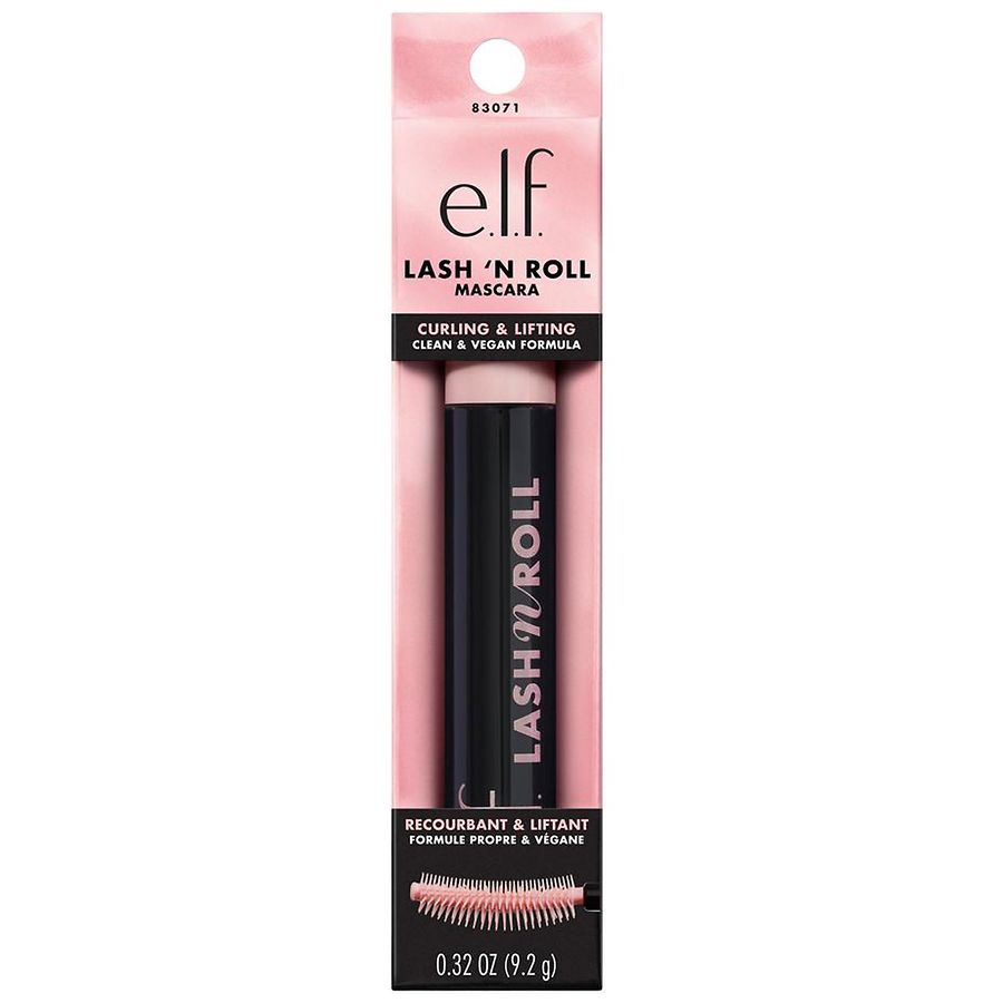e.l.f. Lash 'N Roll® Curling & Lifting Mascara, Black