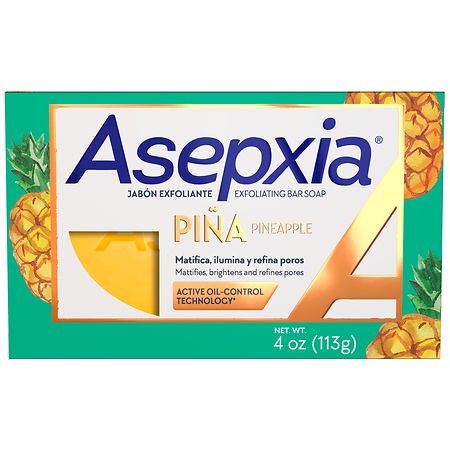 Asepxia Bar Soap with Natural Pineapple Enzyme & Agave Extract
