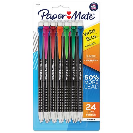 Paper Mate Clearpoint 0.9mm Mechanical Pencil With Side Click, Twist U