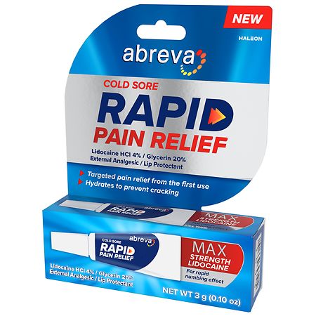 Abreva Cold Sore Rapid Pain Relief