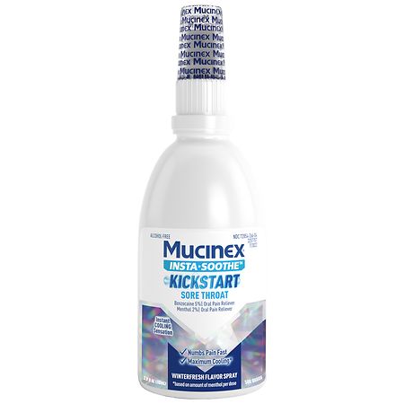 Mucinex InstaSoothe Sore Throat Spray