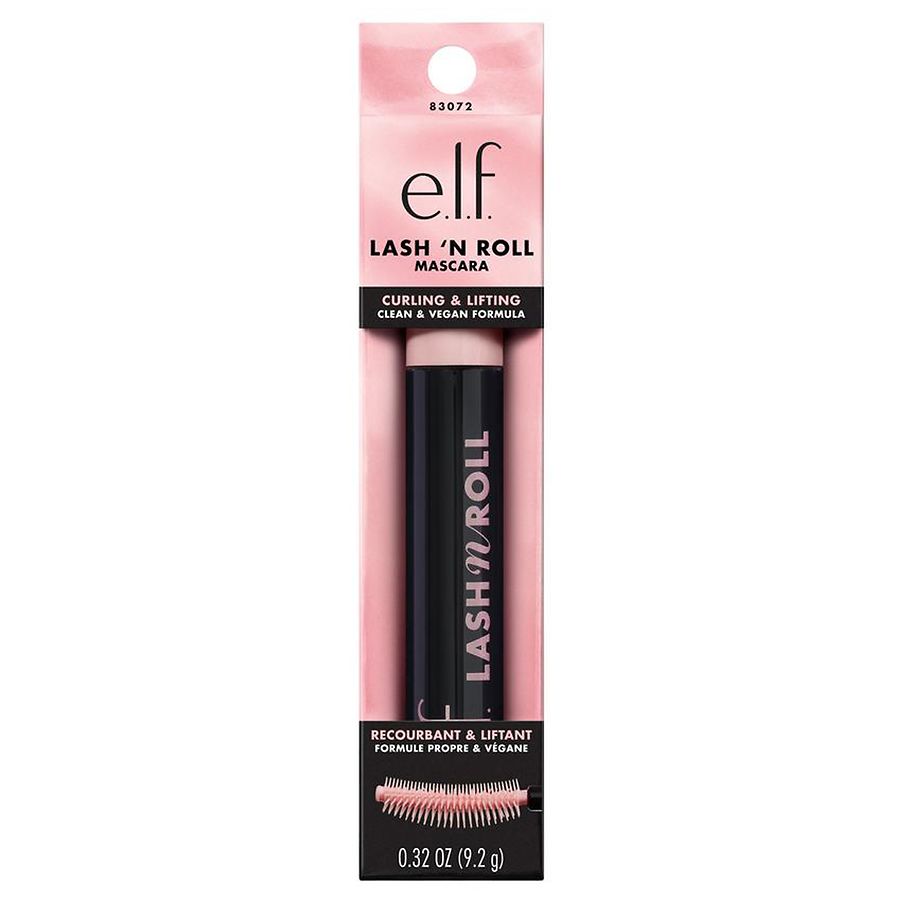 e.l.f. Lash 'N Roll Mascara, Pitch Black