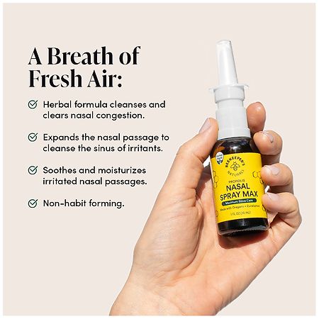 Beekeeper's Naturals Propolis Nasal Spray Plus