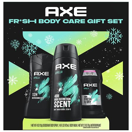 AXE Body Spray, Antiperspirant Stick, & Body Wash Apollo