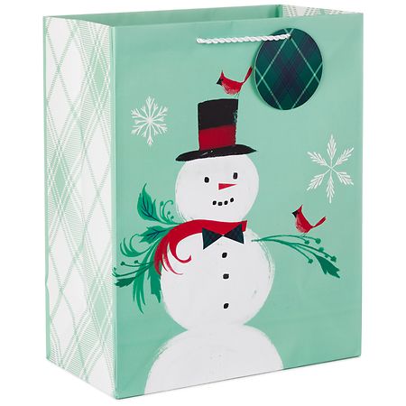 Hallmark Medium Gift Bag With Tissue Paper, Lime Green Glitter Stripe