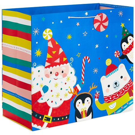 Kids Artists: Christmas gift paper bag