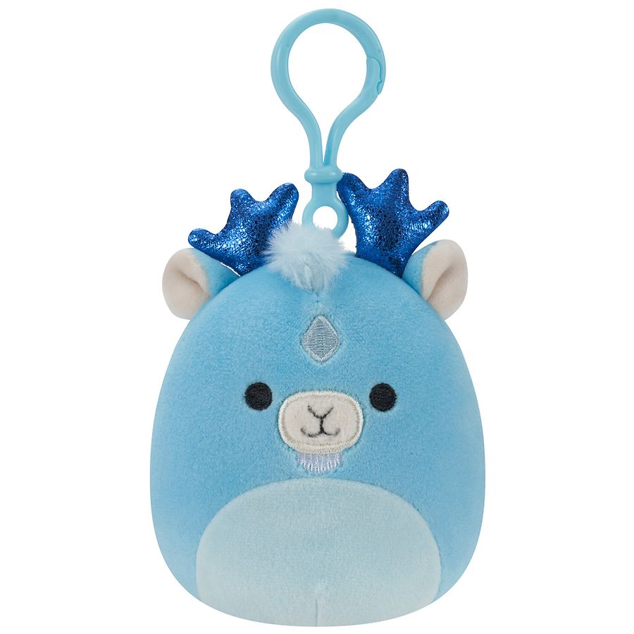 Swirl Stripes Stuffed Bear Keychain