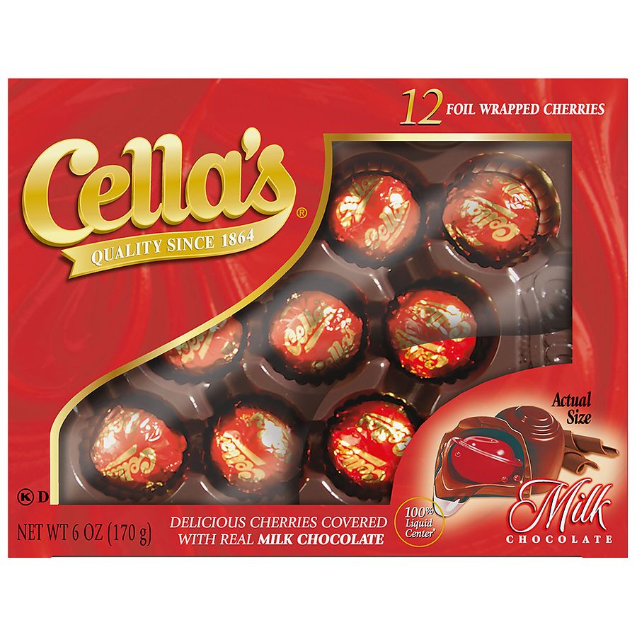 Cella's Chocolate Cherries Milk Chocolate Walgreens