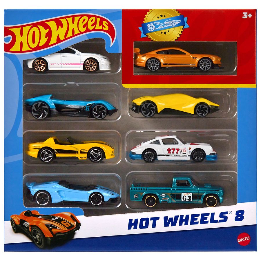 ② Hotwheels Hot Wheels 55x Voiture 1:64 Lot Lot Set Mattel