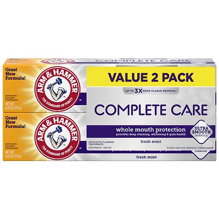 Arm & Hammer Complete Care Anticavity Fluoride Toothpaste Fresh Mint